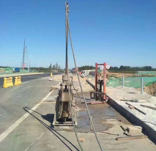奉节公路高聚物注浆加固